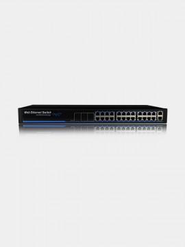 Switch with 24-Port POE