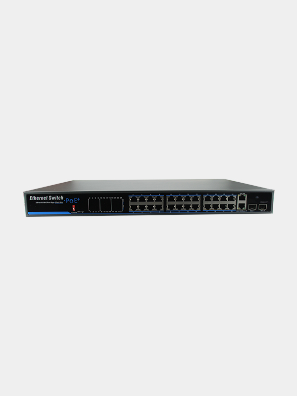 Switch with 24-Port POE